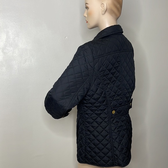 C. Wonder Black Quilted Barn Coat Jacket - Picture 14 of 16